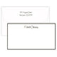 Triple Thick Classic Border Wide Flat Note Cards Image 1 of 3